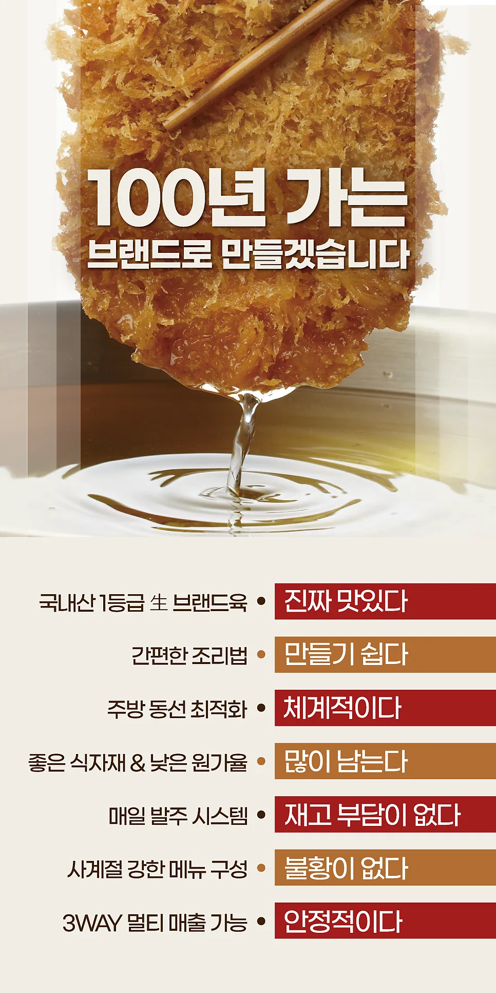 홈페이지 제작 , 랜딩페이지 '하루앤소쿠' 돈까스 창업 홈페이지 리뉴얼 포트폴리오