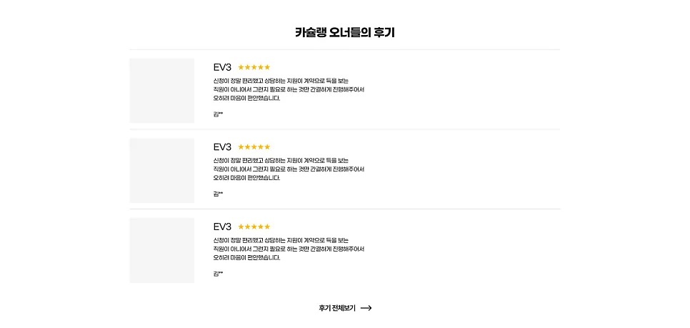 성공적인 렌트카 비즈니스를 위한 웹사이트 제작